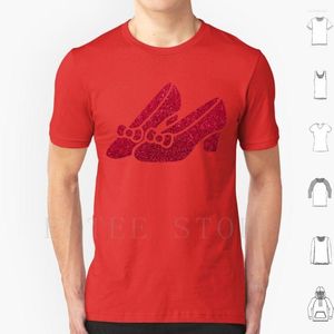 Camisetas masculinas Dorothy Ruby Red Slippers Camise