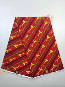 Fabric 2021 New Hot Sale African Wax Fabric Cotton Material Nigerian Ankara Block Prints Batik High Quality Sewing Cloth