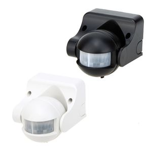 Alarm Accessories Home Security Systen 180 Degree Outdoor IP44 PIR Infrared Motion Sensor Switch Movement Detector Automatic Lighting 230428