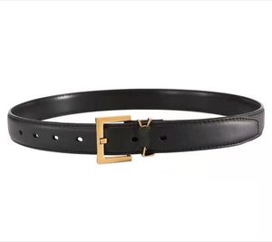 Belt for Women Genuine Leather 3.0cm Width High Quality Men Designer Belts Y Buckle cnosme Womens Waistband Cintura Ceintures With box