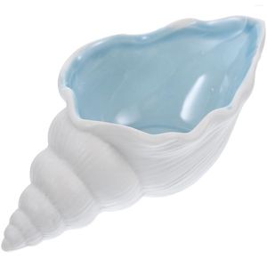 Miski Pierścień Tray Tray Danie Ceramic Conch Bowl Małe ozdoby do przechowywania