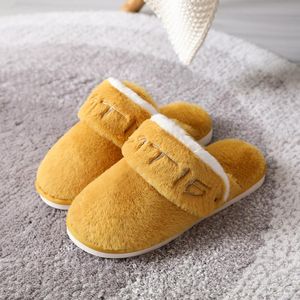 Slippers Women Home Plush Winter 2023 Women's Warm Furry Shoes Ladies Comfortable Slides Woman Casual Indoor Flat Plus Size