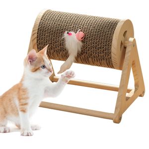 Scratchers Cat Toys Interactive For Indoor Cats Rotatable Cat Exercise Wheel Roller Kitten Toys For Indoor Cats Kitten Cat Stuff Ball 2022