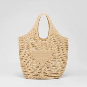 Evening Bags 2023 Fashion Beach Woven Style Brand Luxury Handbag For Women Trendy Designed Weaving Hollowed Out Tote Holiday 230503