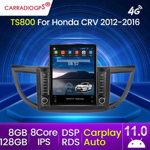 Android 11 CAR DVD Radio för Honda CR-V 4 CRV RM RE 2012-2016 Multimedia Video Player 2 DIN GPS Navigation CarPlay DVD Head Unit