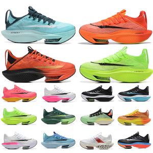 Alphafly Next% Mens Running Shoes Ekiden Valerian Blue Ribbon Sail Pink Black White Vibrant Green Be True Men Women Trainers Sport Sneakers Sneaker 36-45