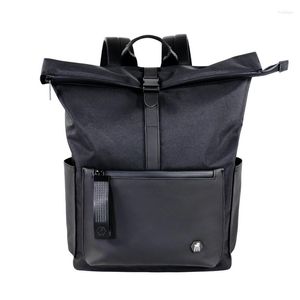 Backpack Computer Casual Fashion High School Students School School Ins Tide Solid Color Men's Bag de grande capacidade