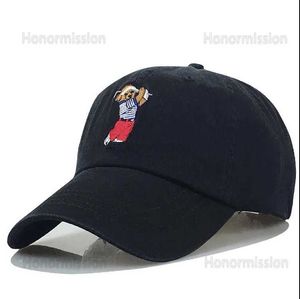 Designer Luxury Ralphs Polos Classic Berretto da baseball rl Bear Cappello da spiaggia stampato Versatile cappello traspirante per il tempo libero da uomo e da donna