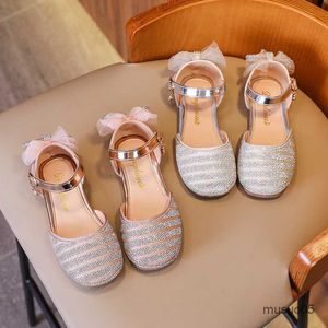Dzieci Summer Kids Girls Princess Dziecięce płaskie buty domowe kapcie modne nowe sandały