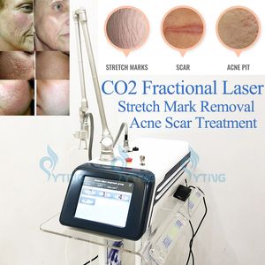 Macchina laser co2 laser frazionario per cicatrici da acne, resurfacing della pelle, trattamento delle smagliature, rimozione di talpe vaginali stretti