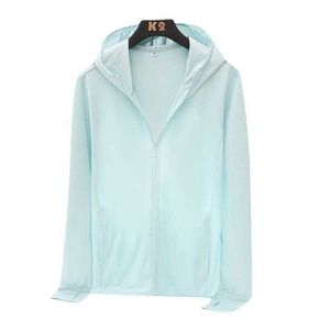 Sun Protection Clothing Uv Womens Jackets Summer Breathable Sports Wind Ice Silk