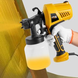 Spraypistolen 500W High Pressure Spray Gun Detachable Portable Handheld Electric Painting Sprayer DIY Household Wall Car Paint Spray Gun