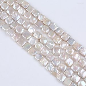 Pietre preziose sciolte 12 12 mm di forma quadrata perla d'acqua dolce naturale per la creazione di gioielli