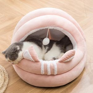 Mats Cat Bed Pet Basket Kennel Dog House Hamster Cages Cushion for Small Dog Cat Nest Pet Sleeping Sofa