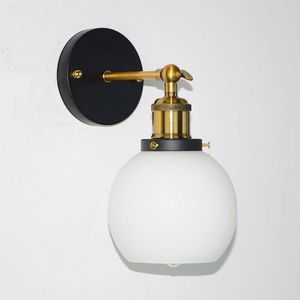 Vägglampor glas sconces lamparas de techo colgante moderna rep kristall gång vardagsrummet sovrum lampa