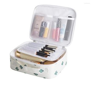 Borse portaoggetti Borsa cosmetica per cartoni animati da donna Bellissimo organizer da viaggio Trucco rapido Organizador De Maquiagem Home Cute 1001