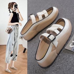 Sandal Summer Slippers Casual Clogs Breathable Soft Beach Flip Flops Shoes No slip Mute Home Slides chaussure femme 230503