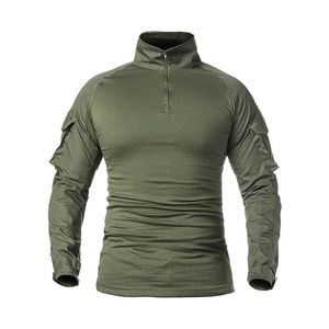 Hunting T Shirts NANCY TION Tights Men's Four Seasons Tactical Long-sleeved T-shirt Outdoor Training Quick-drying Protective Paintball Frog