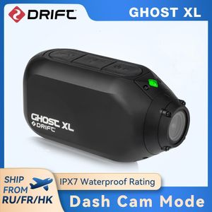 Câmeras digitais Drift Ghost XL Sport Ação Câmera de ação à prova d'água Transmissão ao vivo VLOG 1080P Motocicleta Viagem de bicicleta vestimenta CAP WIFI 230503