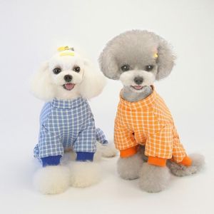 犬のアパレルペット服パジャマの子犬犬用柔らかい温かい服ジャンプスーツフリースコートジャケットパジャマチワワスーツ1