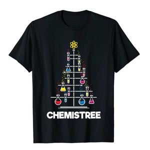 Men's T-Shirts Chemistries Sweatshirt Funny Science Christmas Tree Boy Girl Unique T Shirts For Men Tops Tees Funny Arrival graphic Casual 230428