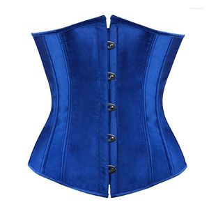 Bustiers Corsets Plus Size Sexy Corset Costumes Ladies Burlesque Corsele Red Blue Black Pink