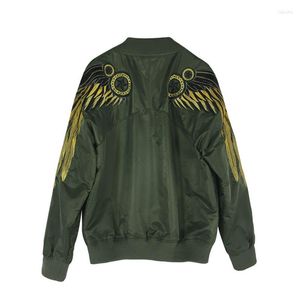 Women's Jackets Top Quality Fashion Spring And Autumn Causal Coats Men Outerwear Feathers Embroidery Women Bomber Jacket