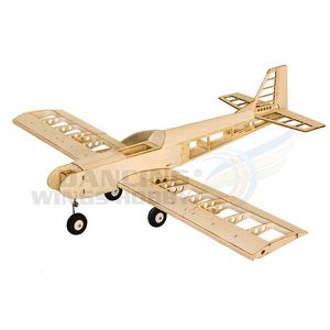 Aircraft Modle RC Airplane Model Balsawood Aeromodelling Laser Cut EP Power Wingspan 1.4m Training Plan T30 230503