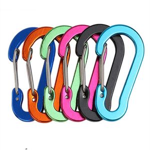 5 PCScarabiners Mini Carabiner Definir Ligas de Alumínio Chaves de Chaves de Chaves de Chaves de Chave de Chaves Campo Camping Camping Tactical Karabiners Clips P230420