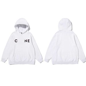 Designer Luxury Celins Classic With The Same Letter Around For Men And Women New Fashion Brand Hoodies Trendy And Loose Fitting