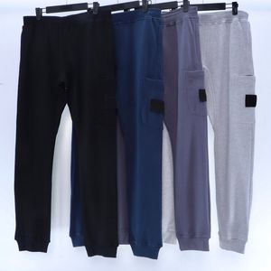 22FW Pantaloni da uomo con patch distintivo Pantaloni da pista classici per donna Pantaloni sportivi da jogging da uomo Pantaloni lunghi Homme Abbigliamento