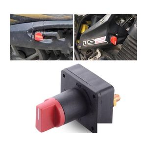 Motorcycle Electrical System Dc12V Switch Battery Master Disconnect Rotary Isolator Cut Off Kill Switchs For Batterys Car Tricycle M Dhjmy