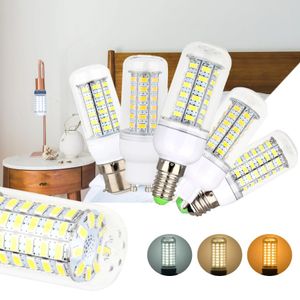 5pcs/lotto Lam lampadine di mais E14 E27 7W 9W 12W 15W 5730 SMD Lampada bianca calda fresca luminosa 220V per soggiorno