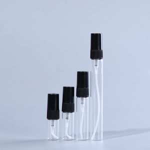 2ml 3ml 5ml 7ml 10ml香水ボトルガラススプレーボトル香水潜水板ポータブル印刷可能なサンプル