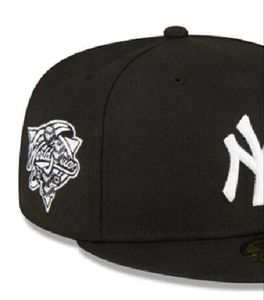 2023 herrar baseball monterade hattar sox la som klassisk röd svart färg hiphop New York sport full stängd design caps chapeau 05 stitch heart 