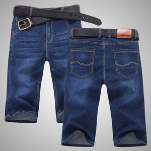 Mężczyźni s dżinsy Summer Thin 7 Point Denim Shorts Mężczyzn Mężczyzny Przycięte spodnie Slim Fit End End Lose Male Business Casual Classic Pants 230503