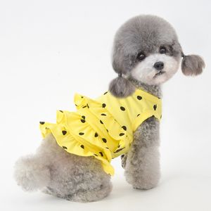 Hundkläder Dog Tutu Dress Summer Cat Puppy Clothes Pomeranian Clothing Yorkshire Terrier Costumes Bichon Poodle Maltese Dog Apparel kjol 230504