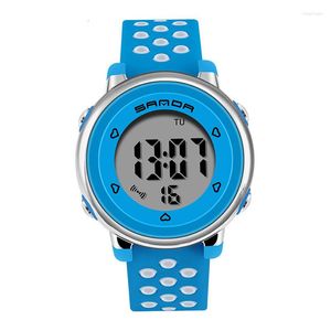 Wristwatches 2023 Fashion Women's Sports Watches Waterproof Digital Watch For Girl Kids Ladies Casual Relogio Feminino