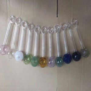 Smoking Pipes Aeecssories Glass Hookahs Bongs Colorful Bubble New Round Glass Direct Boiling Pot