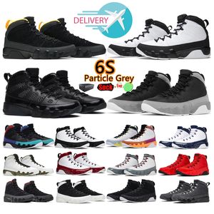 9S män basketskor Jumpman 9 Ändra världen Chile Fir Red University Gold Blue Bred Patent Anthracite Mens Trainers Sports Sneakers 40-47