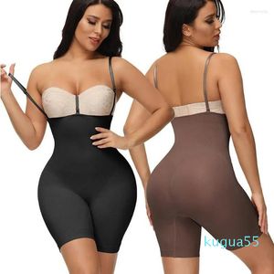 2023-Women's Shapers Underwear midja samla icke-markering av sele Sling i ett stycke Abdomen Shape Pants sömlösa högelastiska leggings Slimming