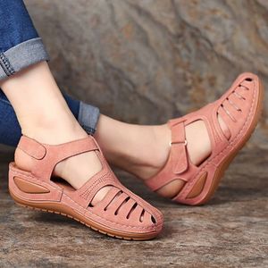 Sandals Women Summer Shoes Woman Plus Size 44 Heels For Wedges Chaussure Femme Casual Gladiator Platform Talon 230503