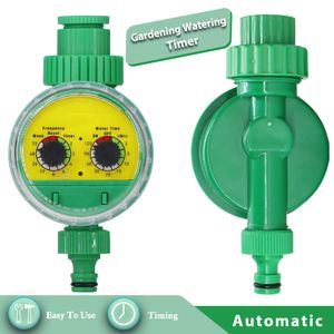 Vattenutrustning Garden Timer Plant Irrigation Mechanical Controller Automatisk programmerbar hem inomhus utomhus droppsystemverktyg 230428