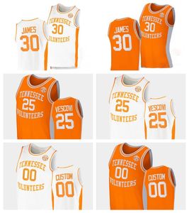 Custom Tennessee College Basketball Jerseys 22 Ernie Grunfeld 53 Bernard King 2 Grant Williams 3 Candace Parker 5 Admiral Schofield 14