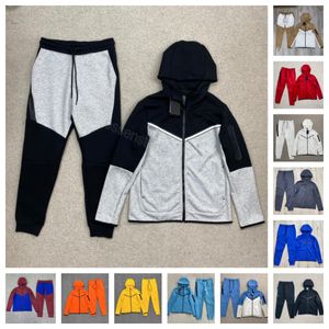 Tech Pants Mens Spor Pantolon Hoodies Trailtsits Tasarımcı Kapşonlu Ceketler Uzay Pamuk Pantolonları Kadın Kalın Katlar Dipler Erkekler Joggers koşu Trailsuit Sportwear