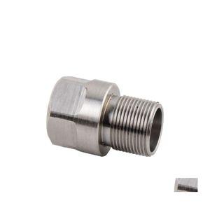 Other Auto Parts Stainless Steel Thread Adapter 1/228 M14X1 M15X1 To 5/824 Muzzle Device Drop Delivery Mobiles Motorcycles Dhhgs