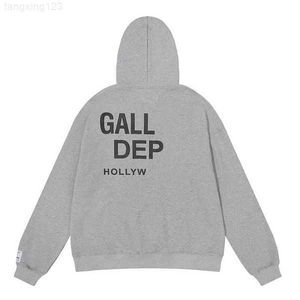 Projektant American Mens Galleryes Streetwear Dept Hoodies Swater Masholor Basic Podwójne bawełniane kobiety luźne wydrukowane długie rękawie 2023 wt6hni6g