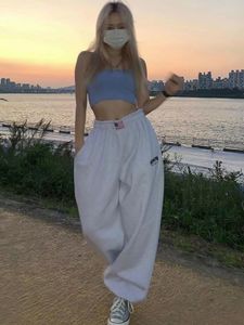 Женские штаны S. Houzhou Casual Korean Fashion SweatWant Hip Hop Streetwear Joggers свободно