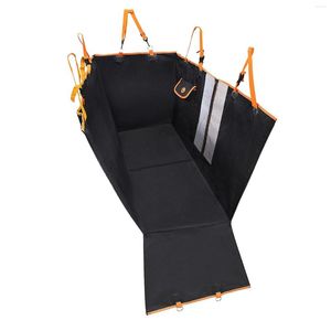 Köpek araba koltuğu, premium arka su geçirmez kapak PET Mat Hammock Zip