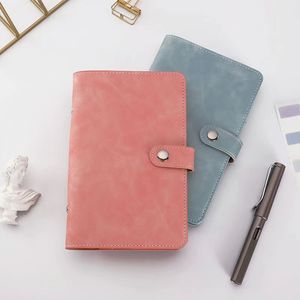 A6 A6 Notebook Binder Binder Notepads فضفاضة أوراق الدفاتر بدون ورق ملفات ملفات المجلد المجلد المجلد المجلد.